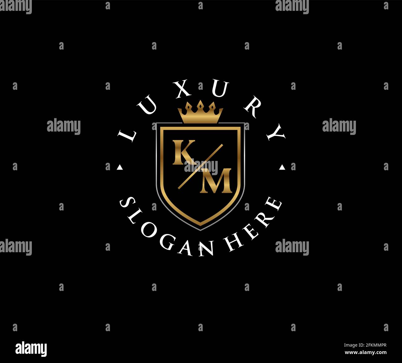 Letter Km Logo High Resolution Stock Photography And Images Alamy