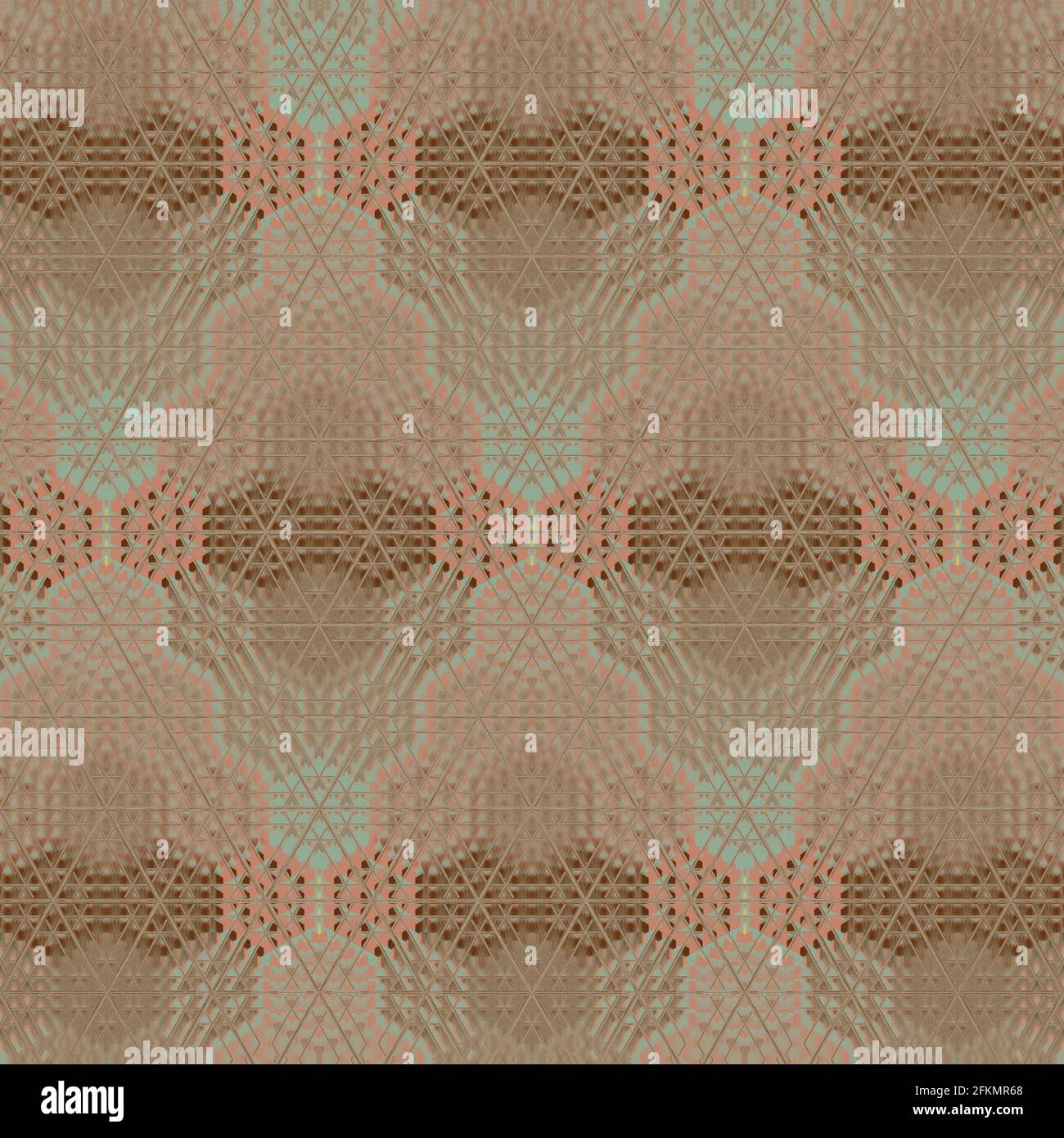 Modern design for printing on textile. Abstract pattern background to decorate interior accessories Stock Photo