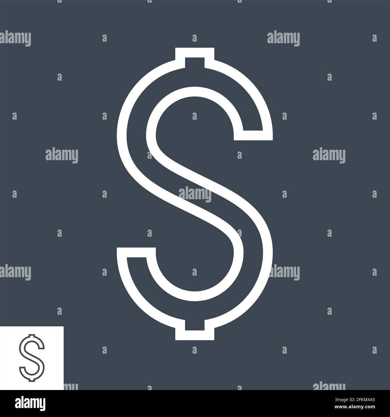 Pay outline vector icon Stock Vector Images - Alamy