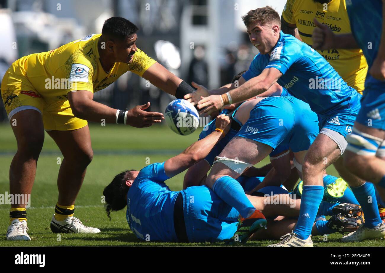 Will Skelton Of Stade Rochelais During The European Rugby Champions Cup Semi Final Rugby Union Match Between Stade Rochelais And Leinster Rugby On May 2 21 At Marcel Deflandre Stadium In La