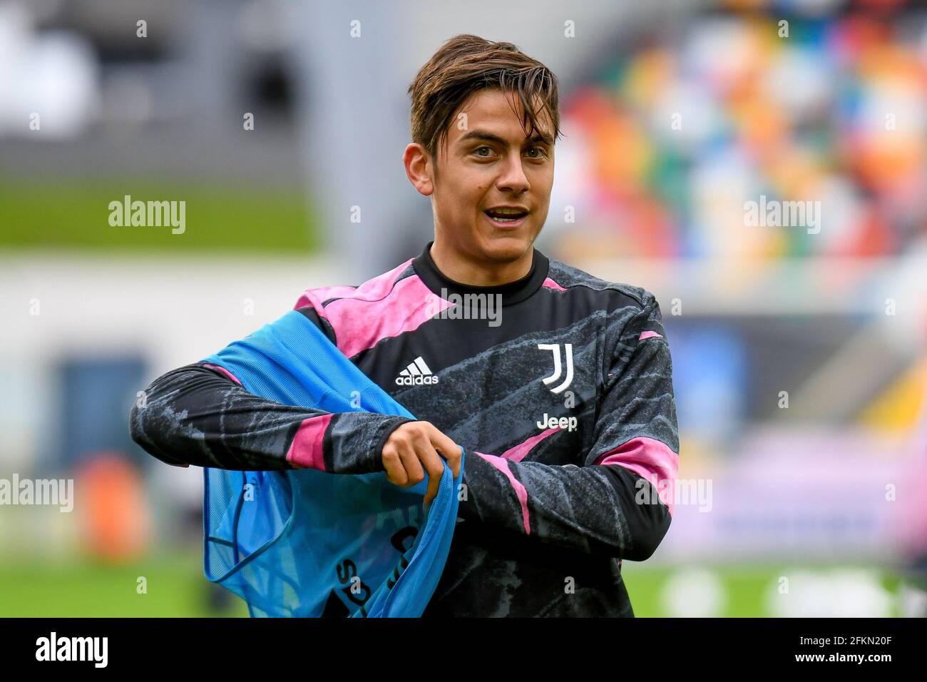 Paulo Dybala (Juventus) portrait during Udinese Calcio vs Juventus FC,  Italian football Serie A match, Udine, Ita - Photo .LiveMedia/Ettore  Griffoni Stock Photo - Alamy