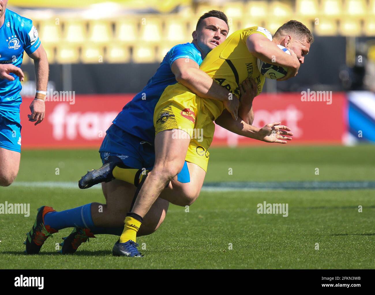 Tawera Kerr Barlow Of Stade Rochelais During The European Rugby Champions Cup Semi Final Rugby Union Match Between Stade Rochelais And Leinster Rugby On May 2 21 At Marcel Deflandre Stadium In La