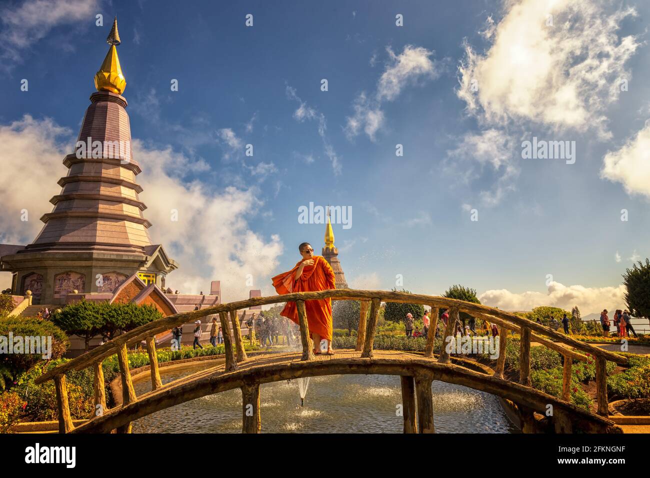 Doi Inthanon National Park, Chiang mai, Thailand Stock Photo