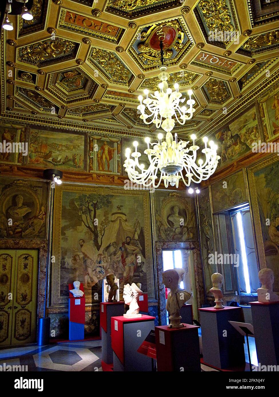 Capitoline museum in Rome, Italy Stock Photo - Alamy
