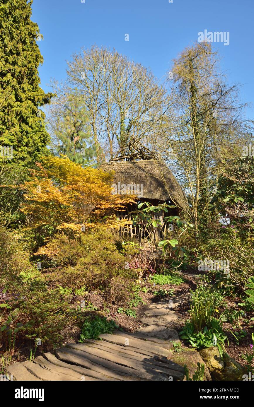 The Chelsea Garden at Furzey Gardens, Minstead, Hampshire. Stock Photo