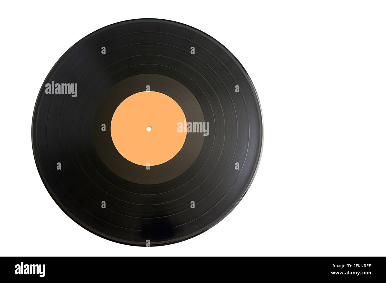 Oldest music disc ready to hear good sound Stock Photo