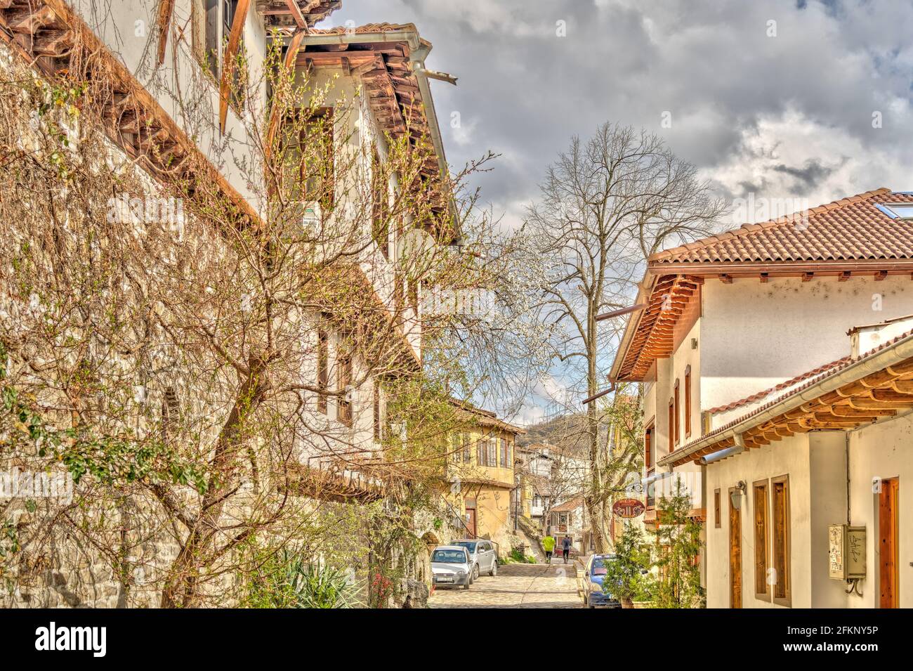 Veliko Tarnovo Historical Center, HDR Image Stock Photo