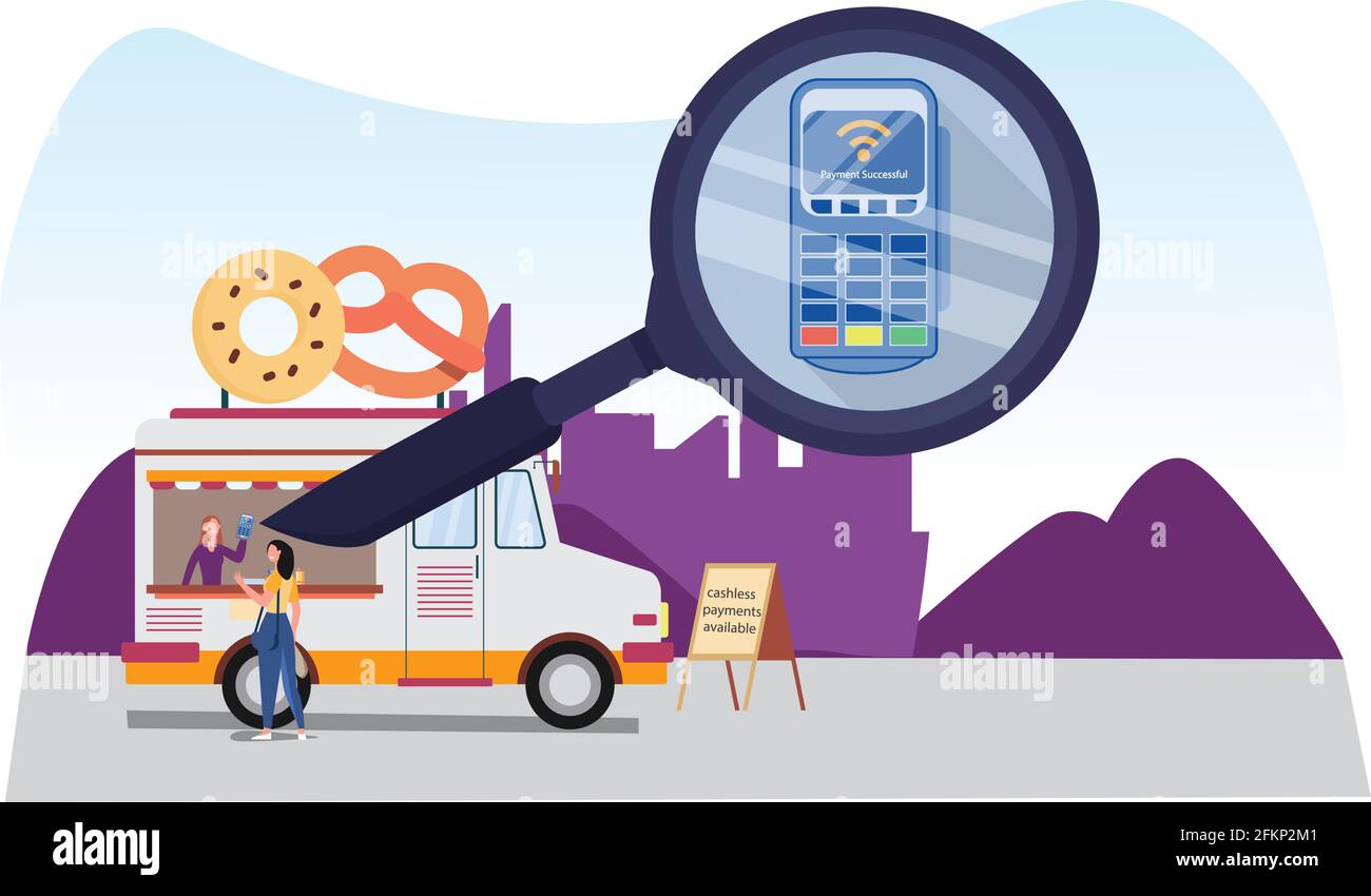 Donut truck hi-res stock photography and images - Alamy