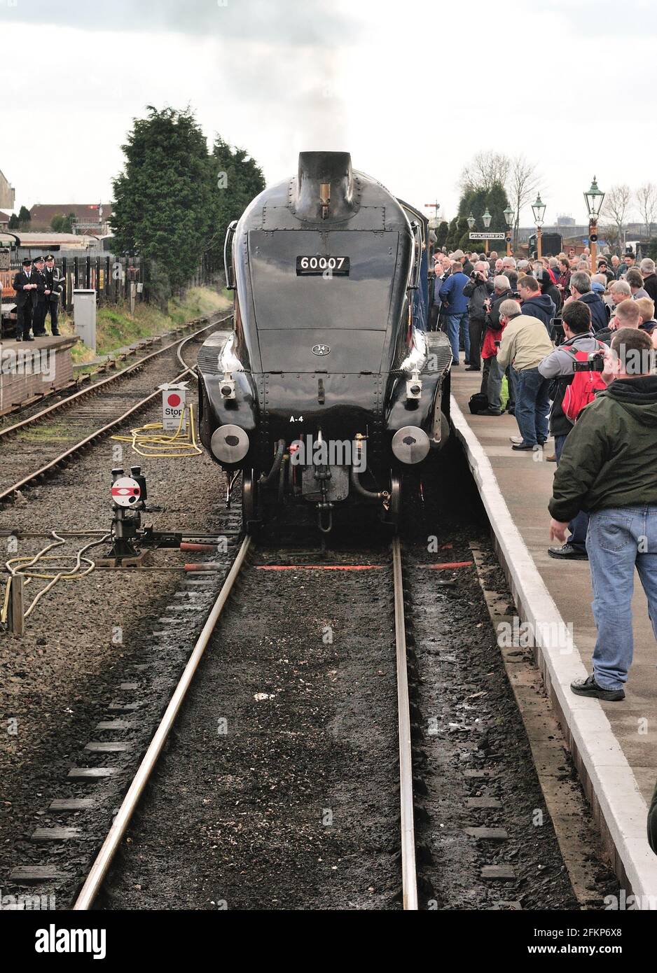 LNER Class A4 Pacific No 60007 Sir Nigel Gresley at Kidderminster ...
