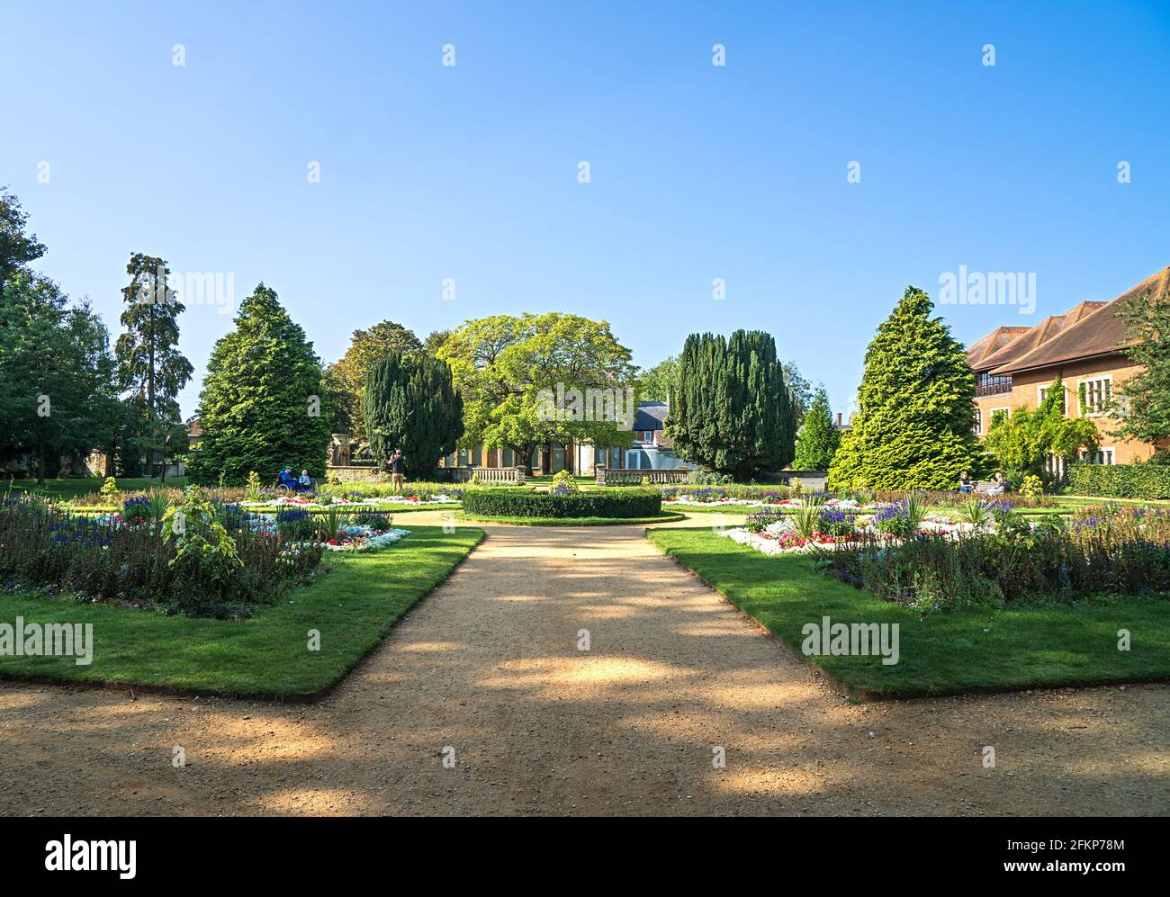 Abbey Gardens, Abingdon, Oxfordshire Stock Photo Alamy