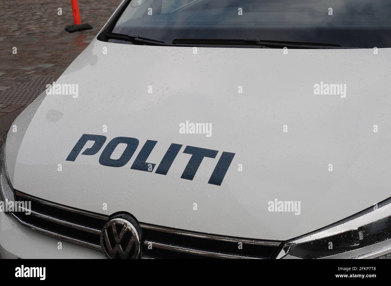 Copenhagen, Denmark. 03 May 2021, Police along with fire men routine