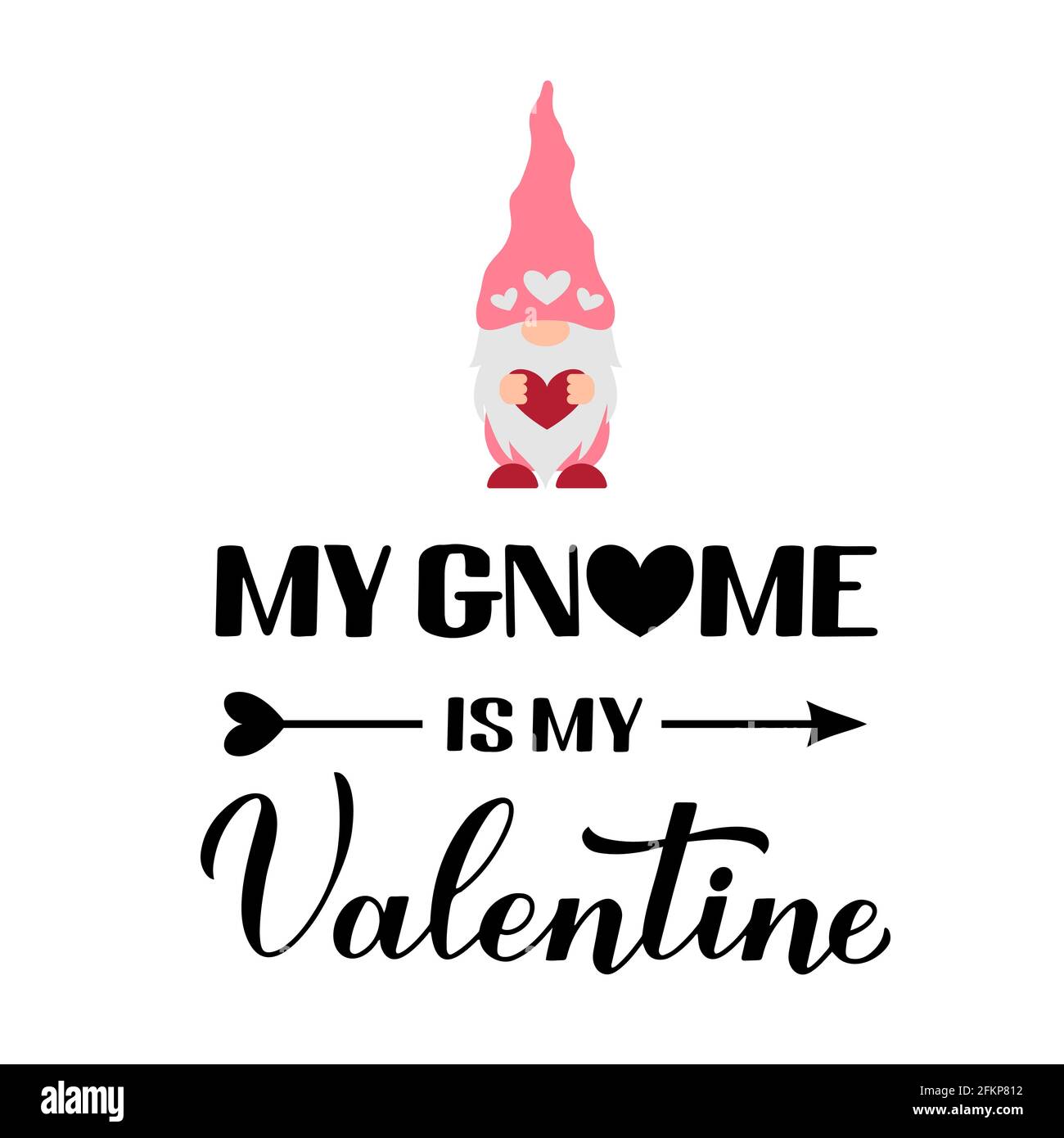 My Gnome is my Valentine calligraphy hand lettering with cute cartoon gnome. Funny Valentines day pun quote. Vector template for card, flyer, banner Stock Vector Image & Art - Alamy My Gnome is my Valentine calligraphy hand lettering with cute cartoon gnome. Funny Valentines day pun quote. Vector template for card, flyer, banner Stock Vector Image & Art - Alamy