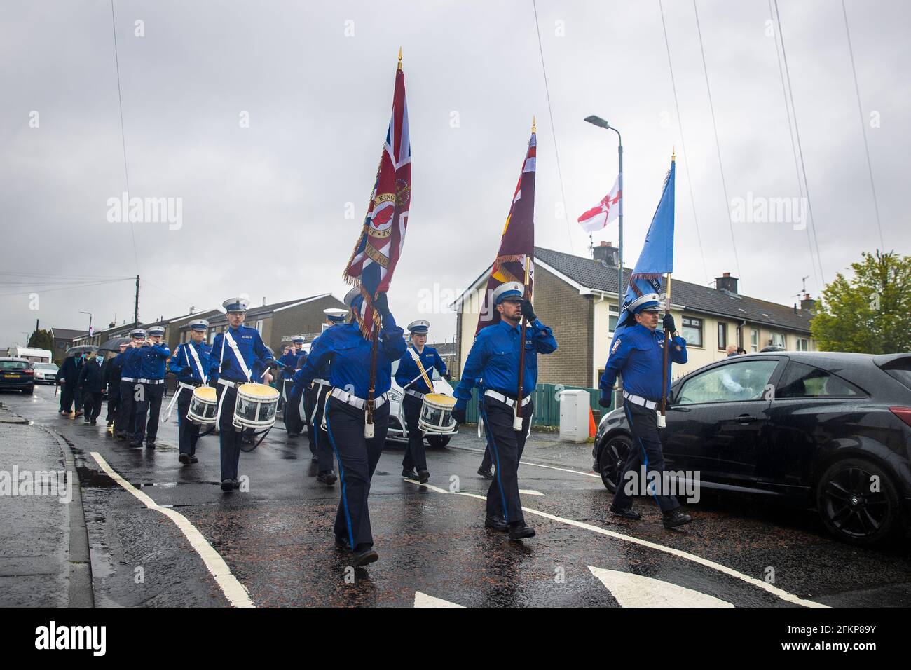 Noel Clarke Flute Band performing on behalf of Sir Robert Bateson