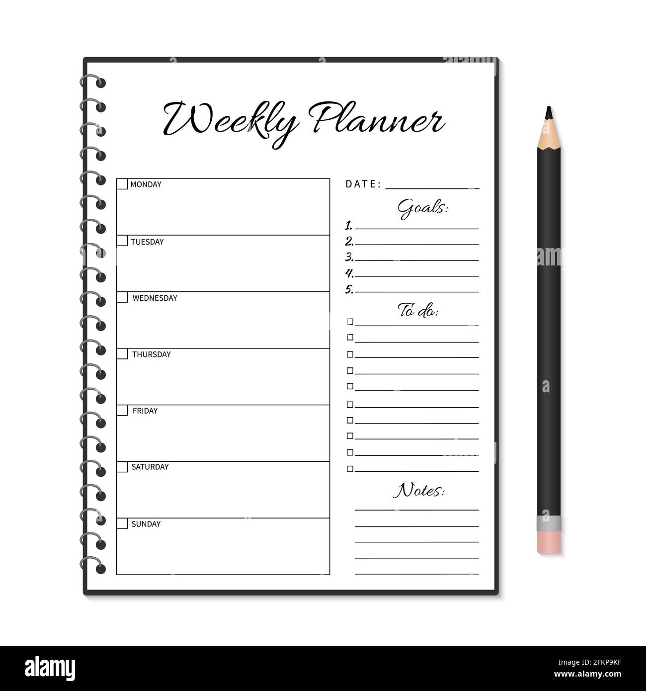 Planner Made Easy with a Notebook