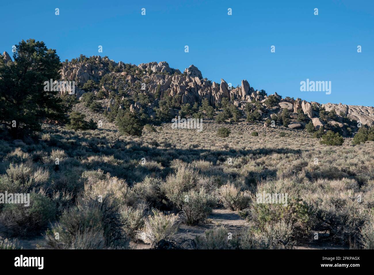 Granite Mountain Wilderness is a good place for hiking and rock