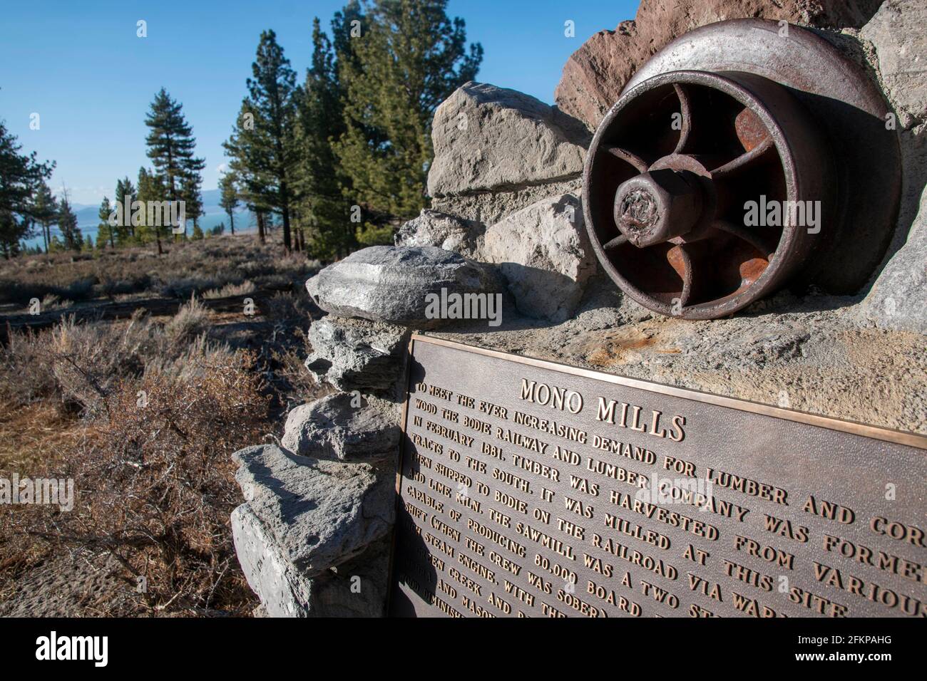 Mono Mills was a lumber mill above Mono Lake in Mono County, CA, USA
