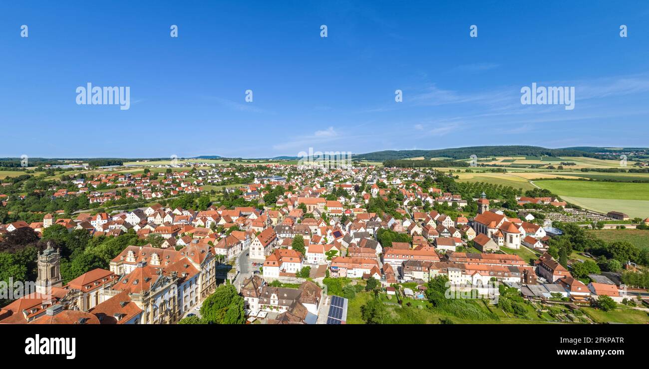 Ellingen in Middle Franconia and his baroque castle Stock Photo - Alamy