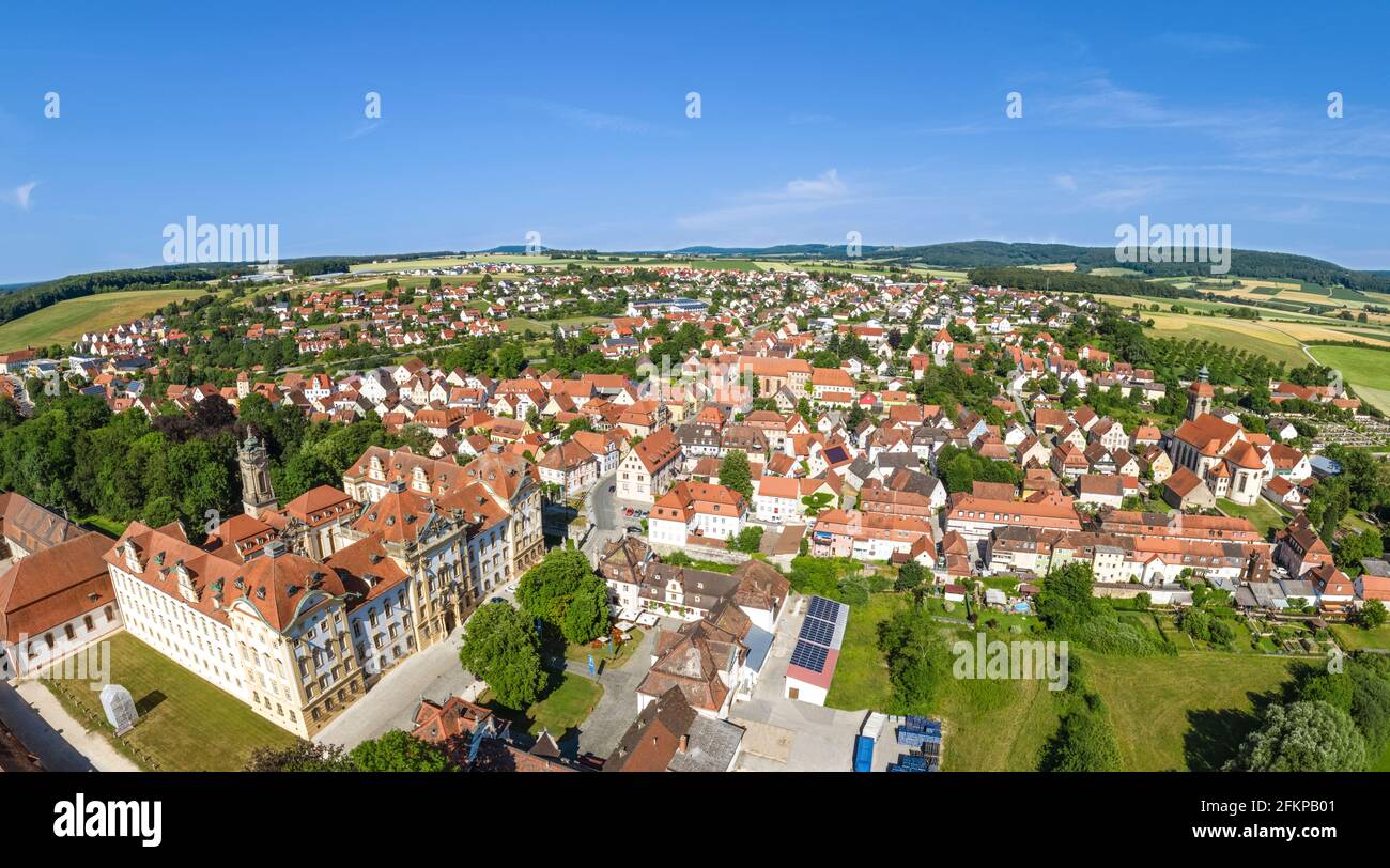 Ellingen in Middle Franconia and his baroque castle Stock Photo - Alamy