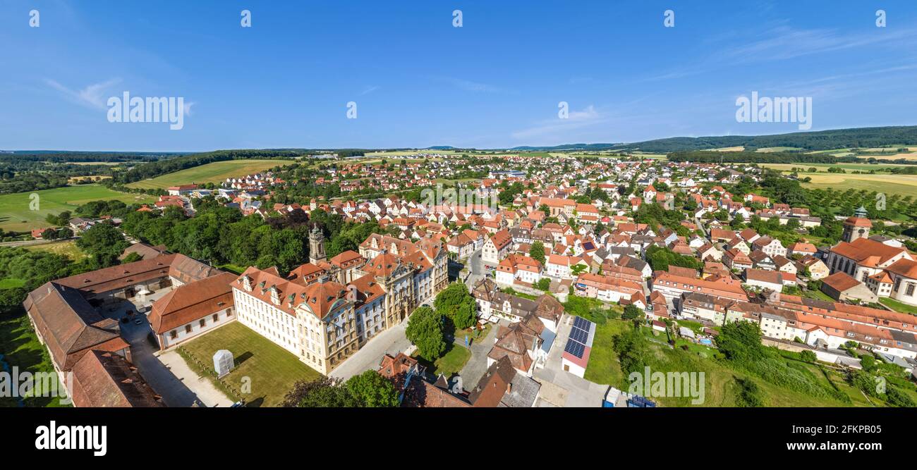 Ellingen in Middle Franconia and his baroque castle Stock Photo - Alamy