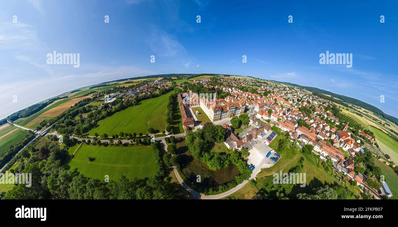 Ellingen in Middle Franconia and his baroque castle Stock Photo - Alamy