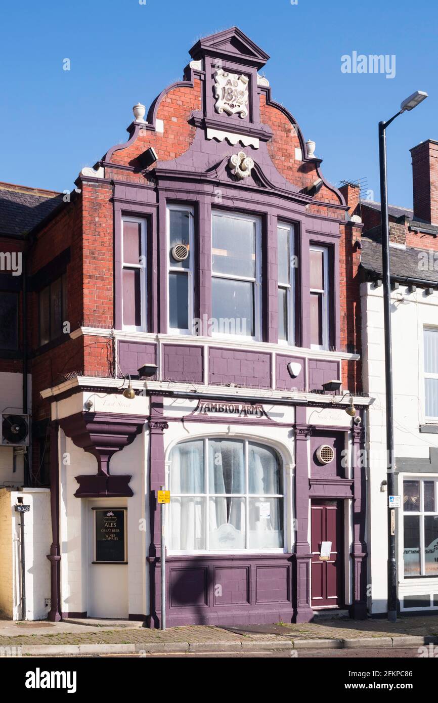 The19th century Lambton Arms pub in South Shields, north east England