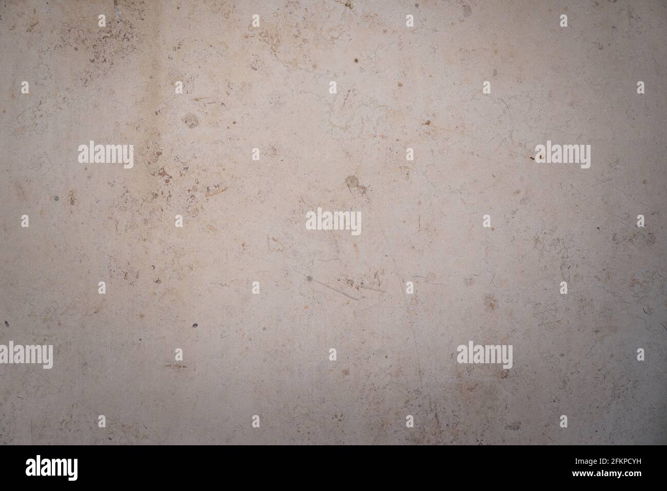 beige travertine stone background textured wall with copy space Stock Photo