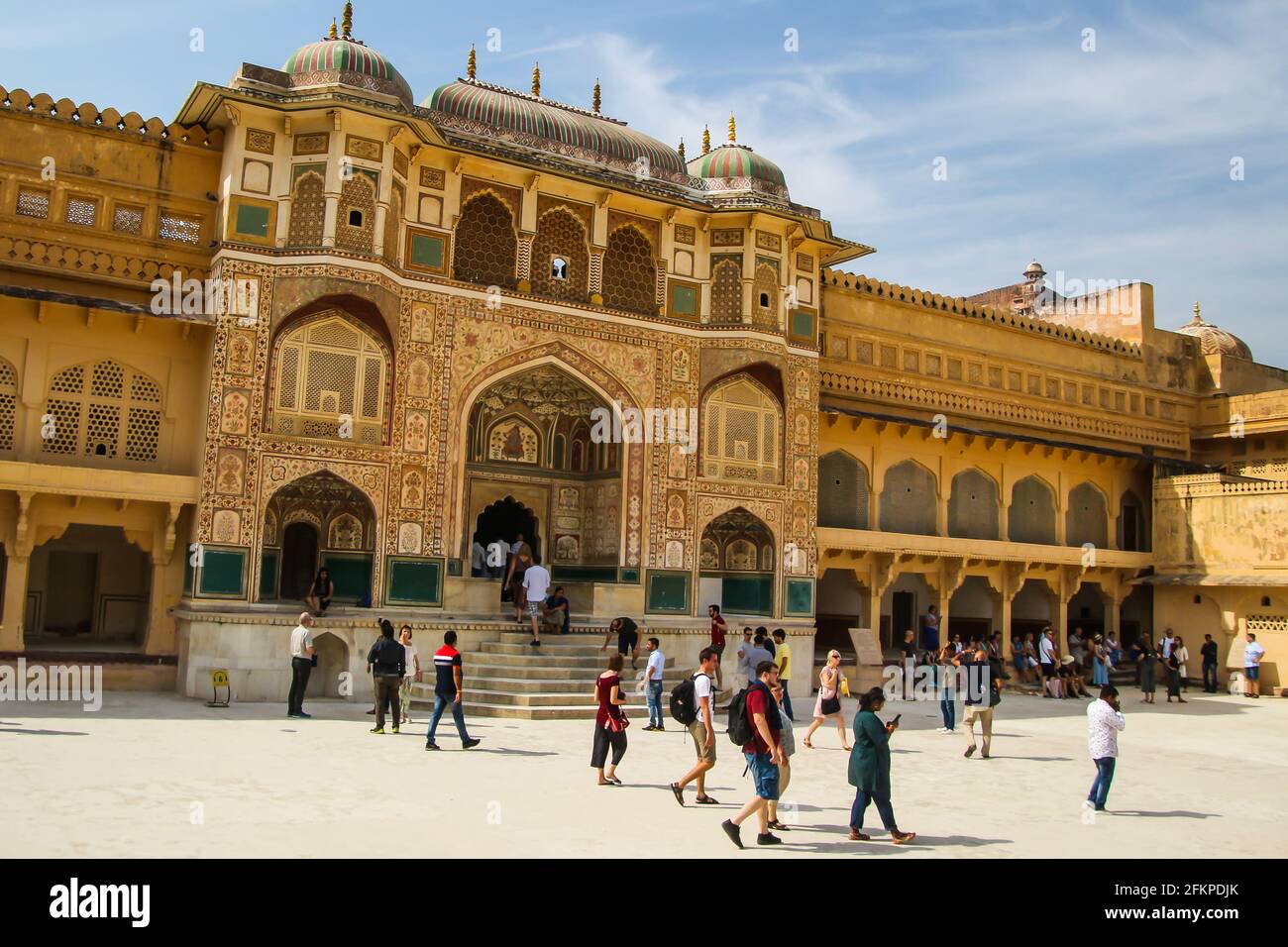 Amber fort india interior hi-res stock photography and images - Alamy