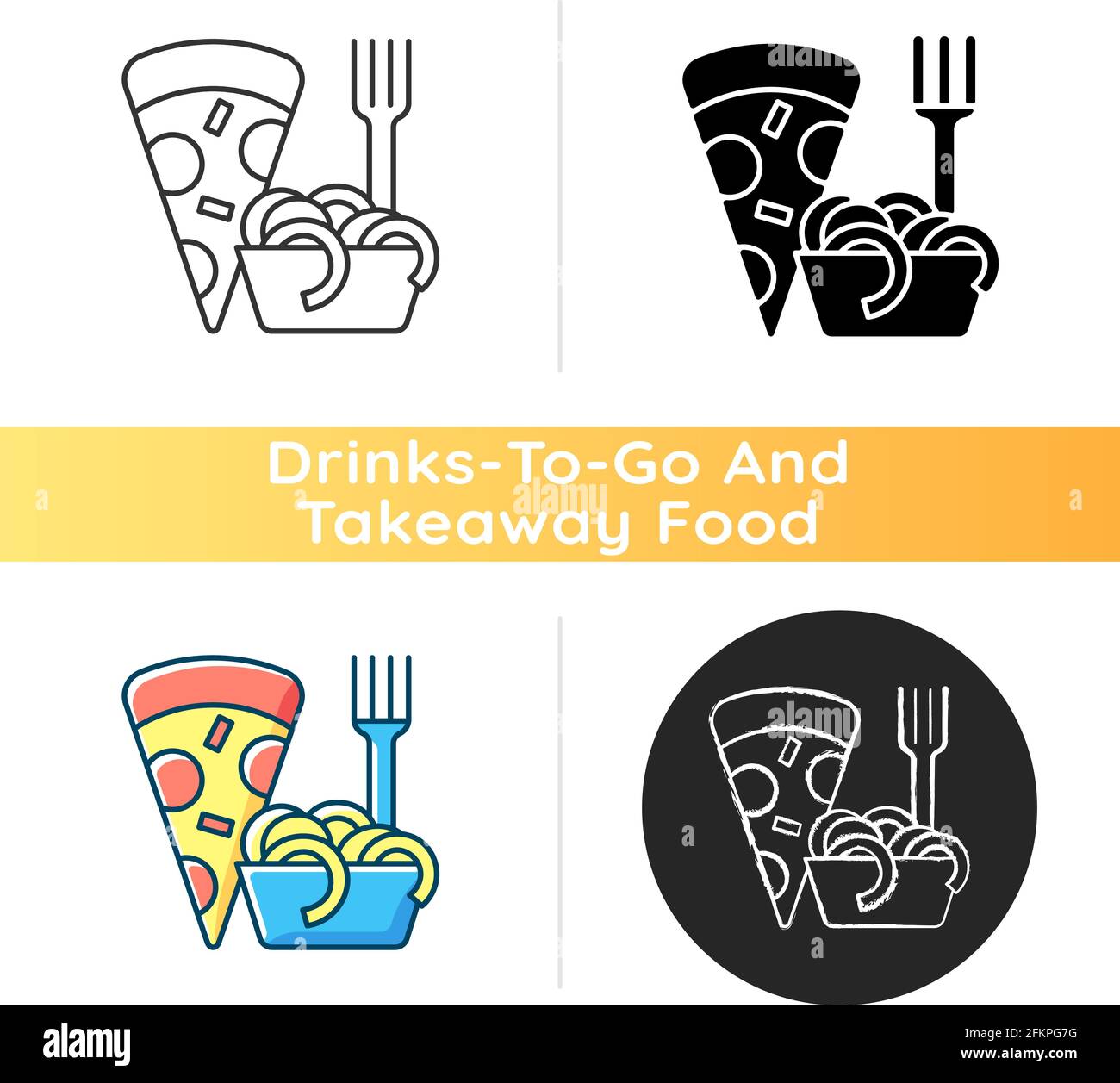 Takeaway italian food icon Stock Vector Image & Art - Alamy