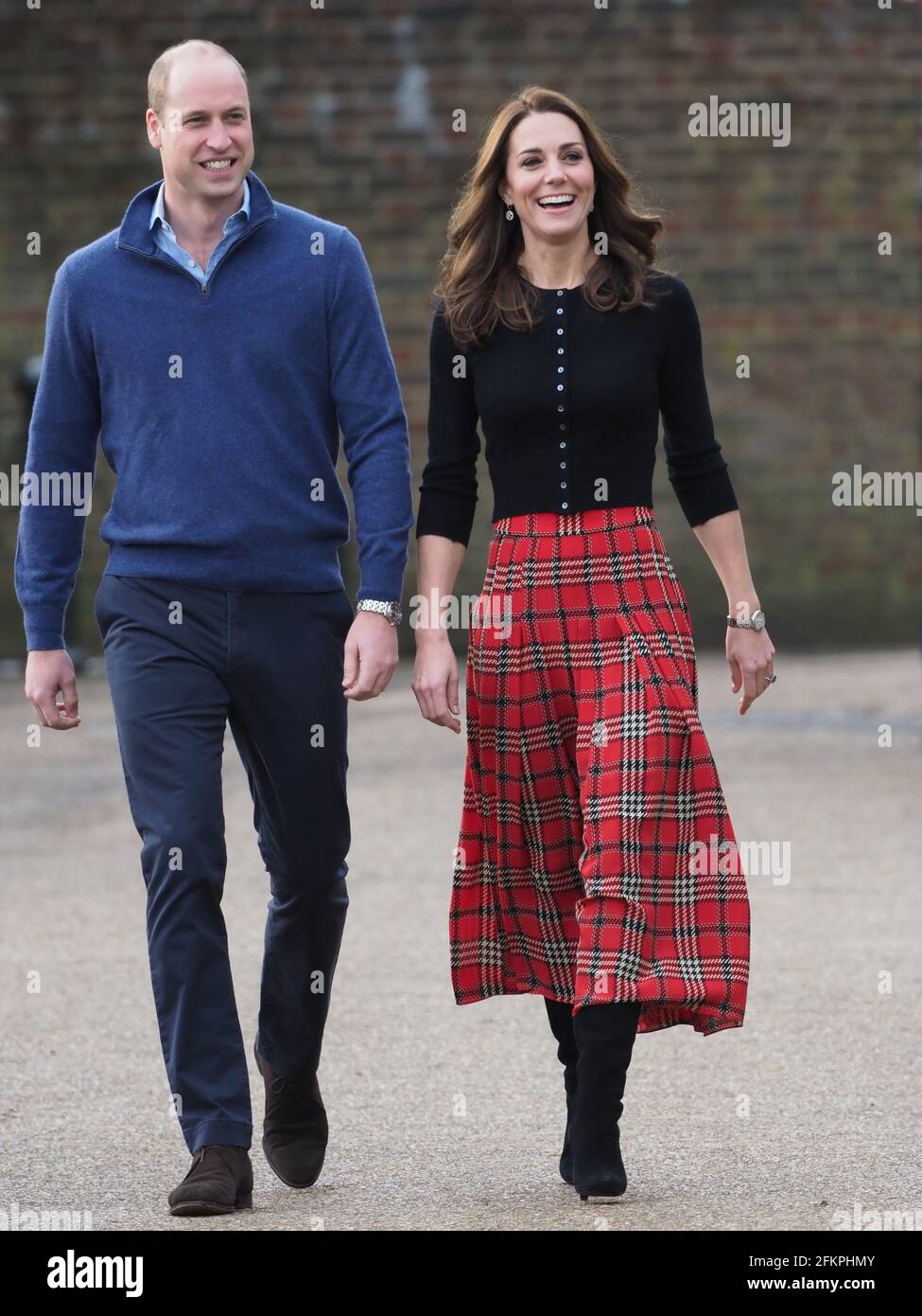 Duke duchess cambridge christmas hires stock photography and images