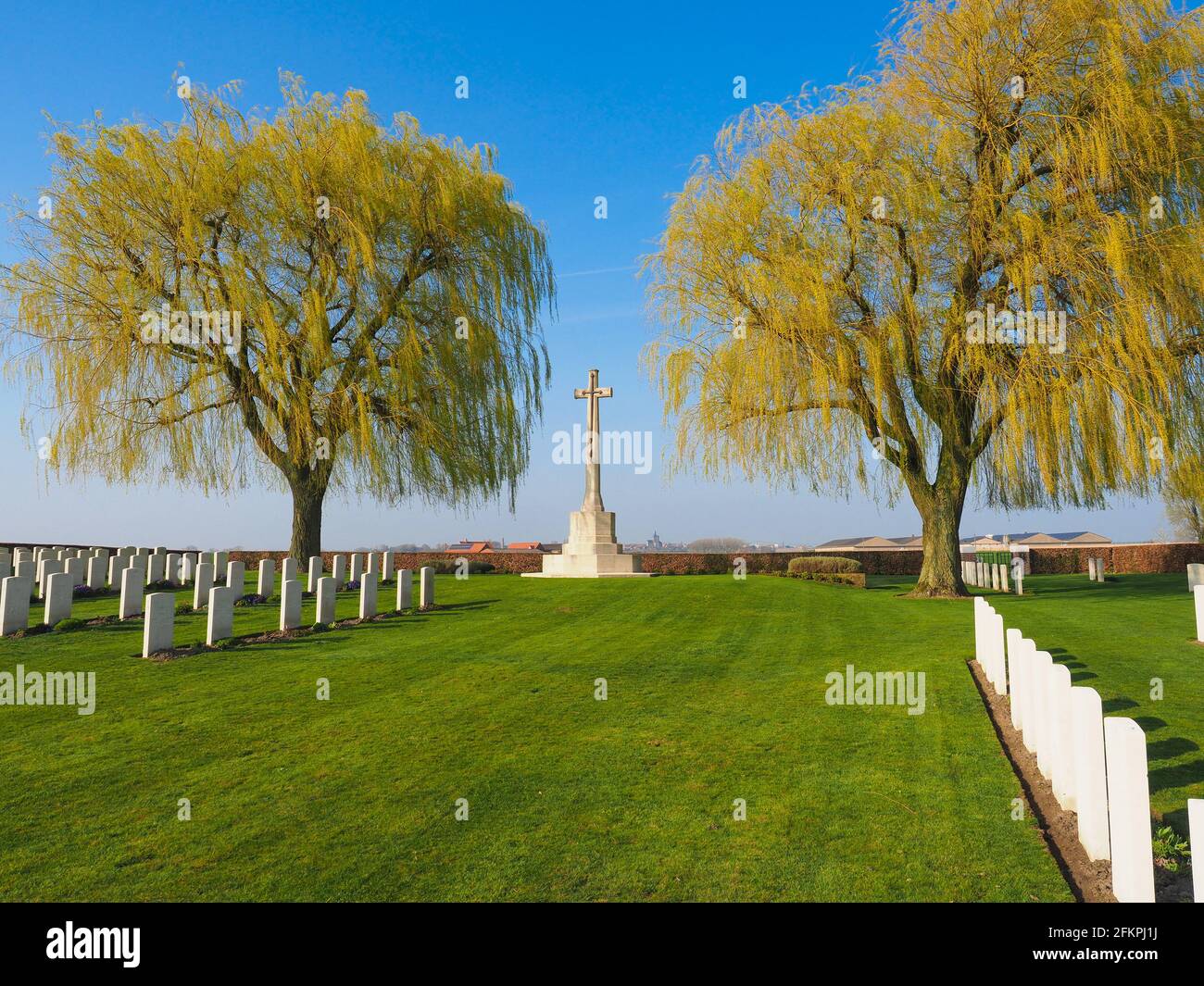 Prowse Point CWGC Cemetery near Ploegsteert (Plugstreet) in Belgium