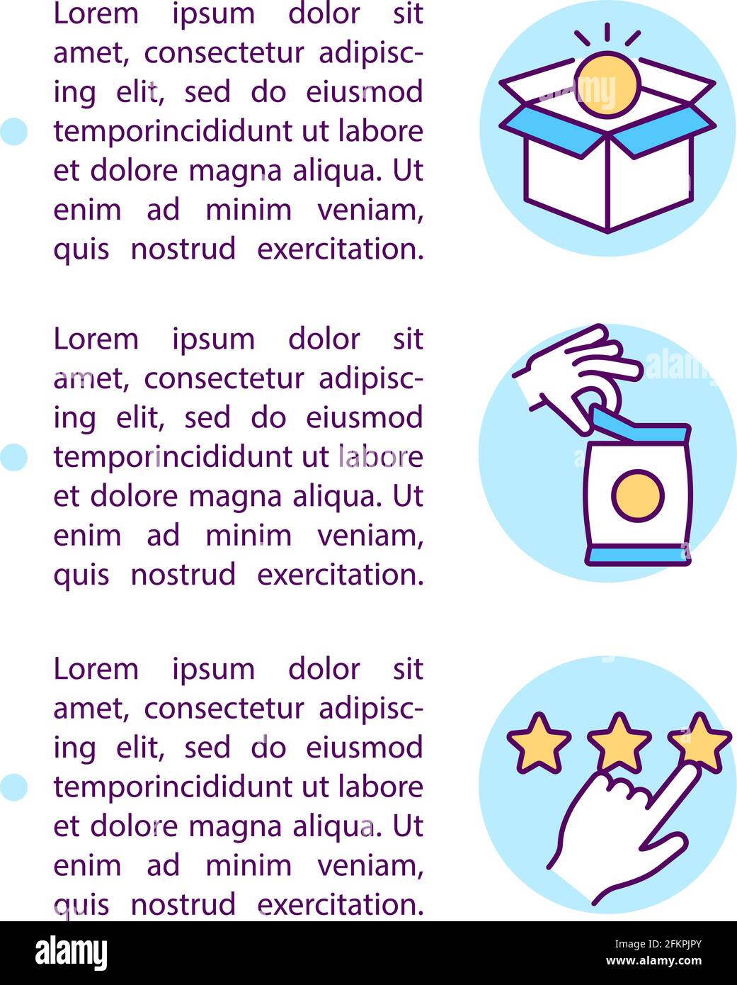 Use of goods and services concept line icons with text Stock Vector ...