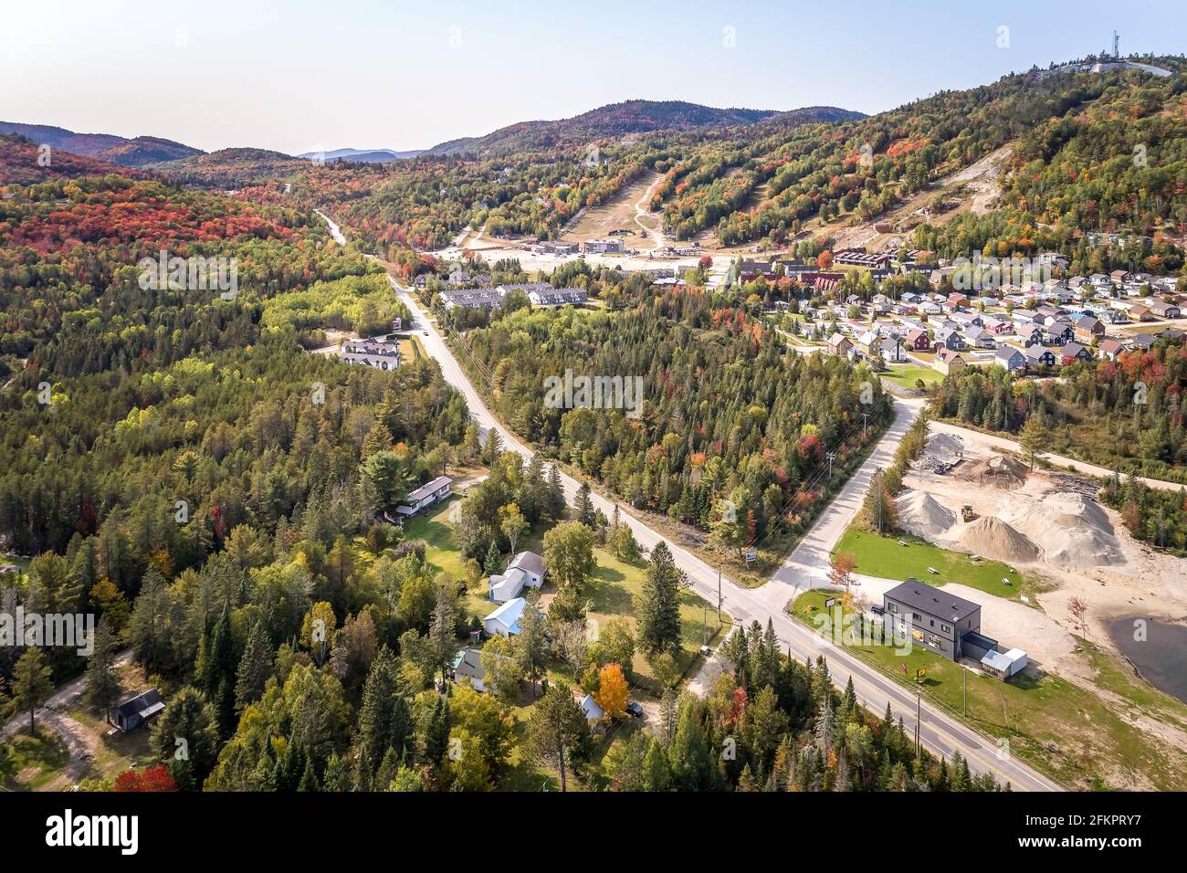 Laurentides Quebec Canada Stock Photo Alamy