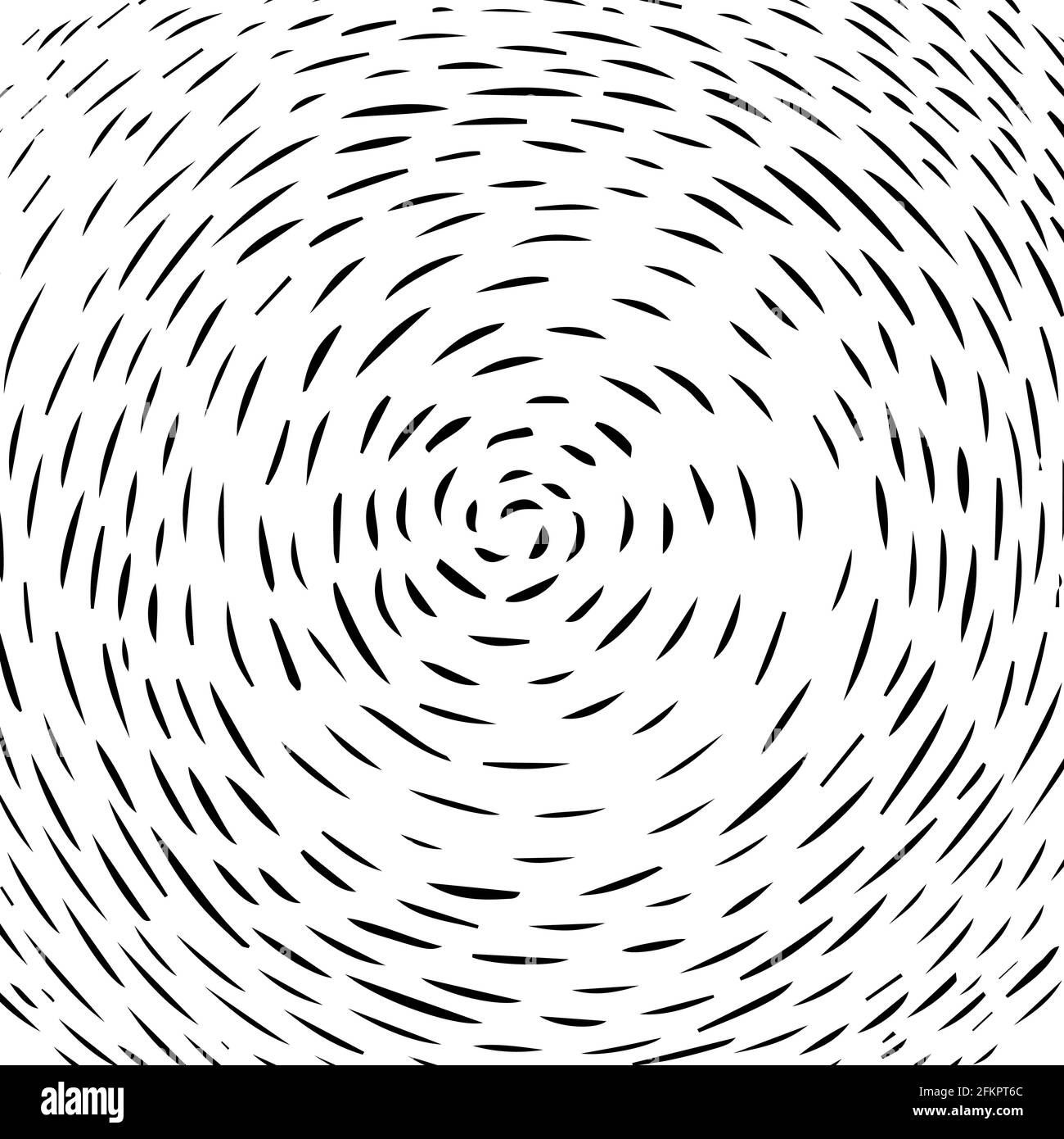 Hatching Pattern Circle Concentric circles hatching lines abstract background. Hatching in a ...