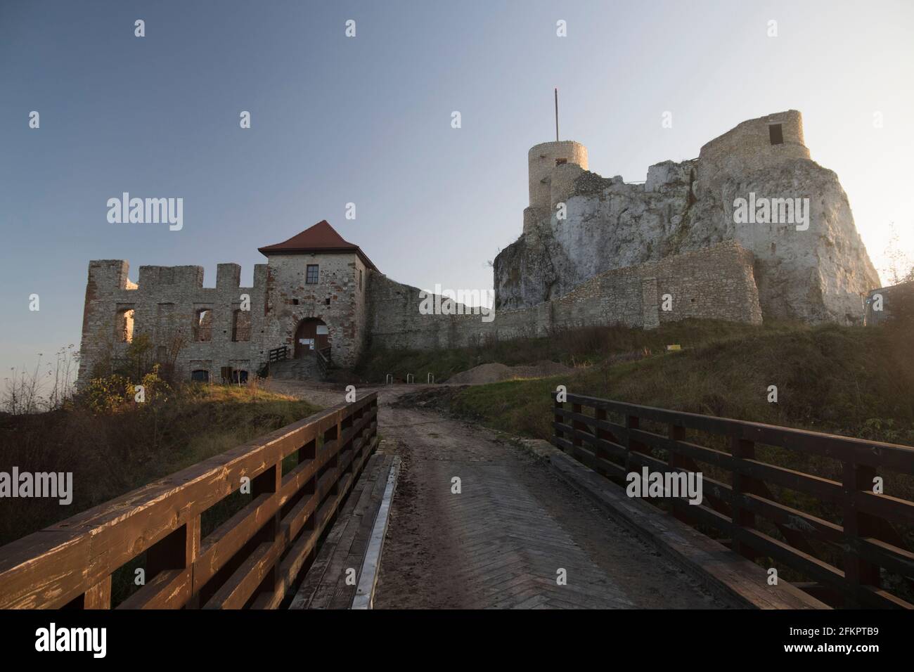 Rabsztyn Castle in Silesia, Poland Stock Photo