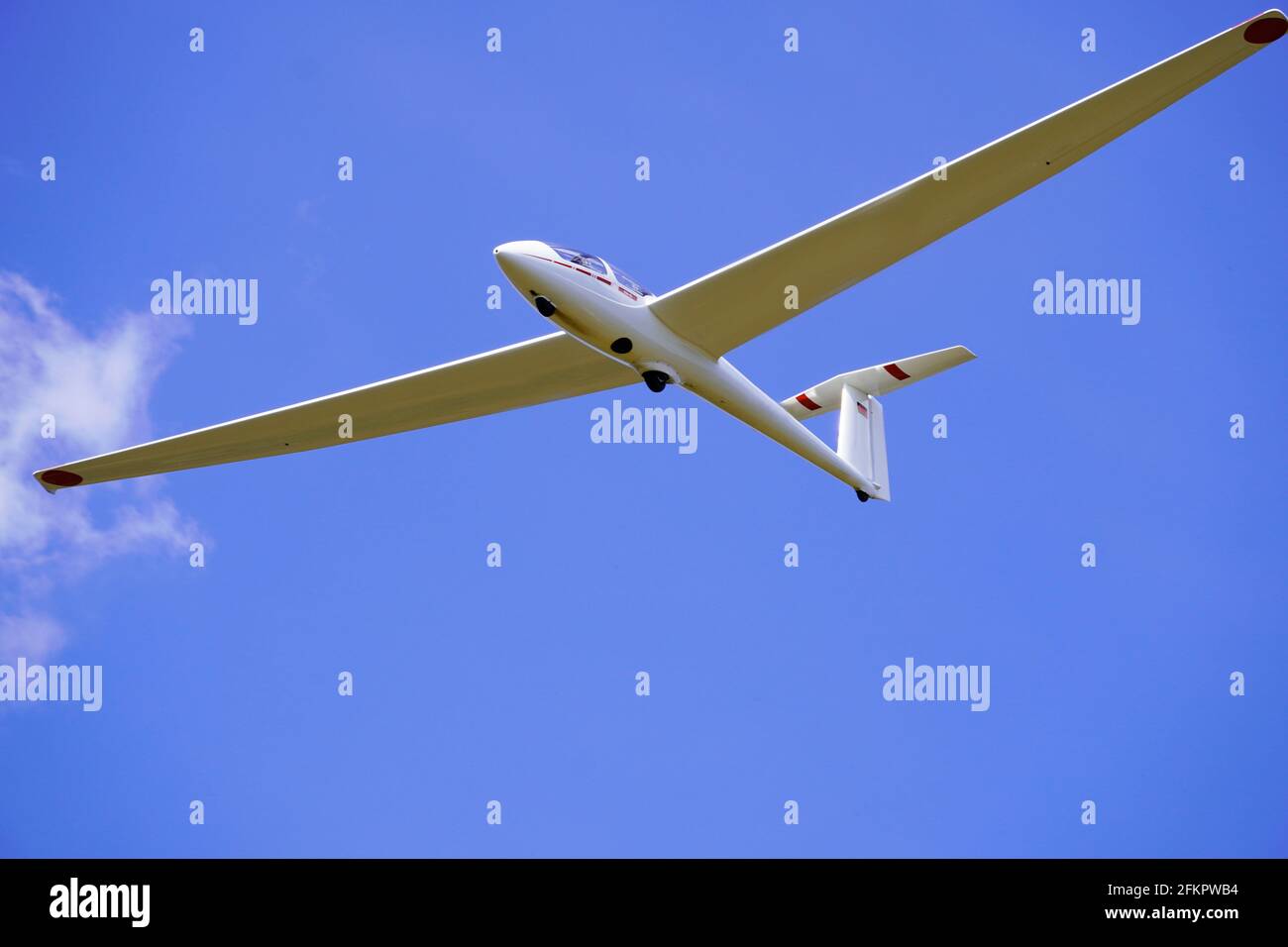 White and blue aircraft hires stock photography and images Alamy