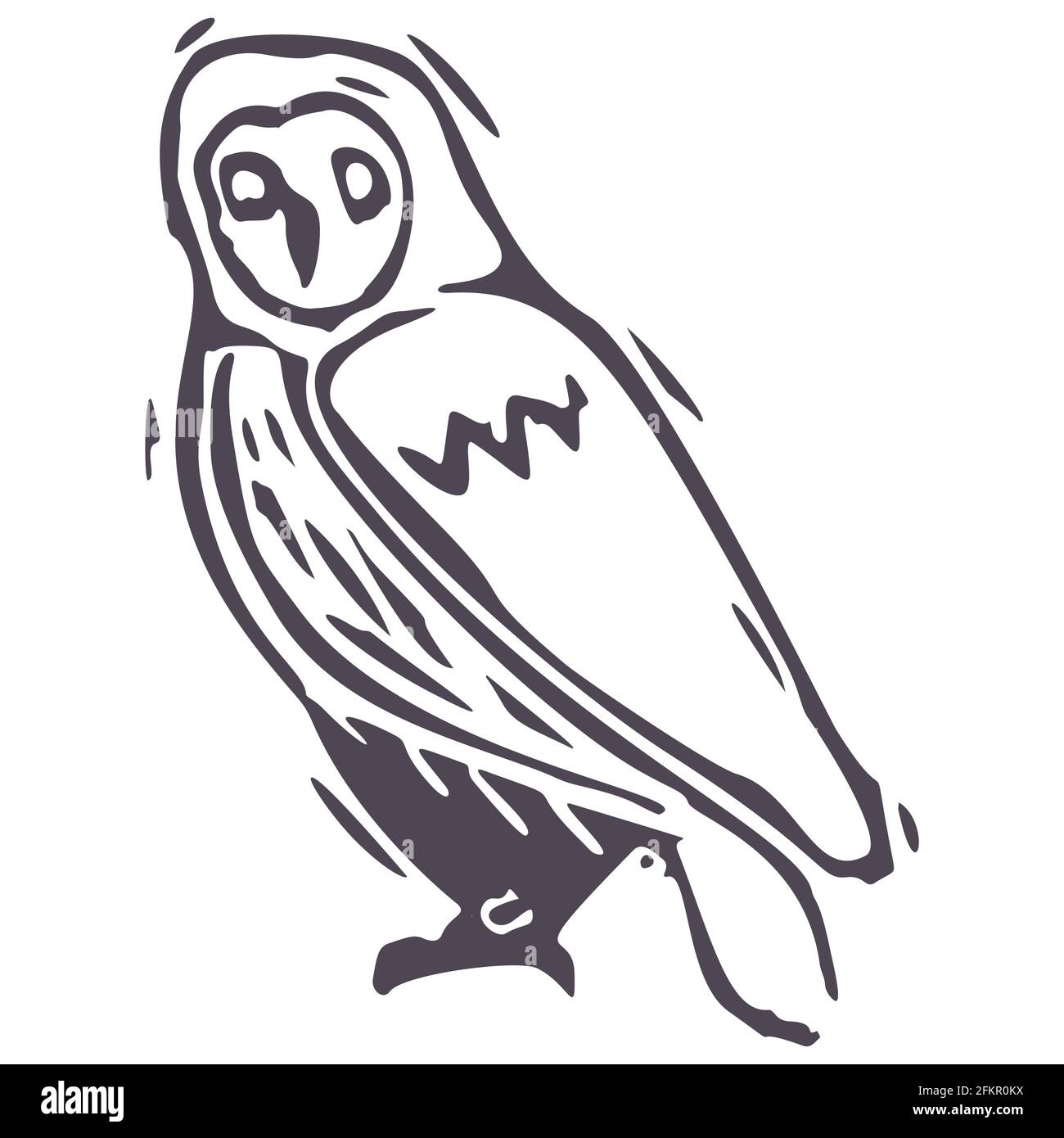 Hand crafted bird Stock Vector Images - Alamy