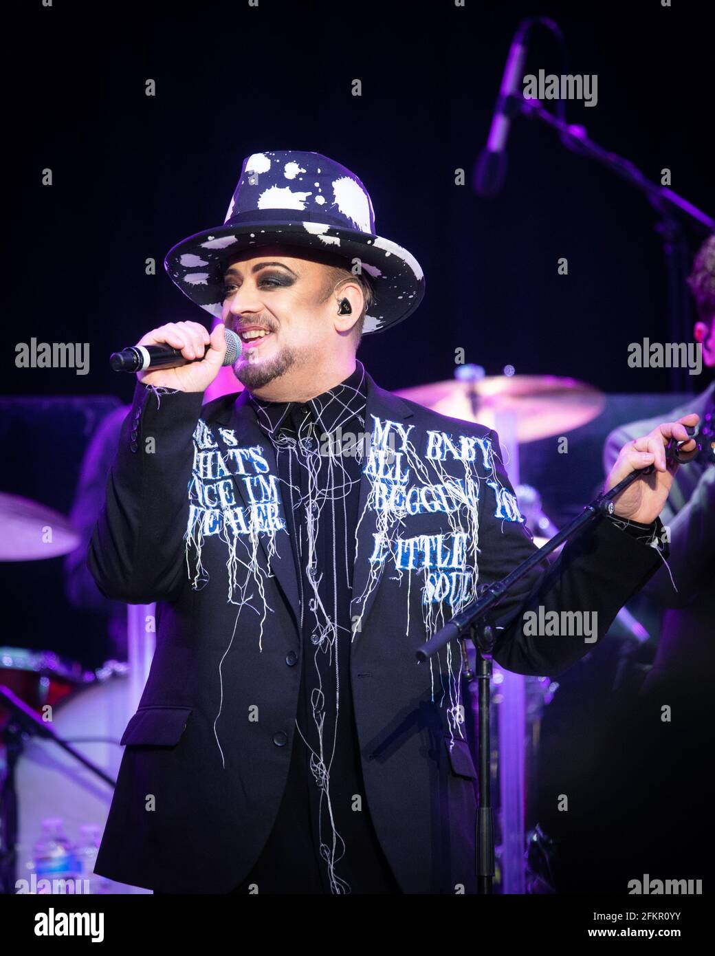 Boy George live at Henley Festival 2019 Stock Photo