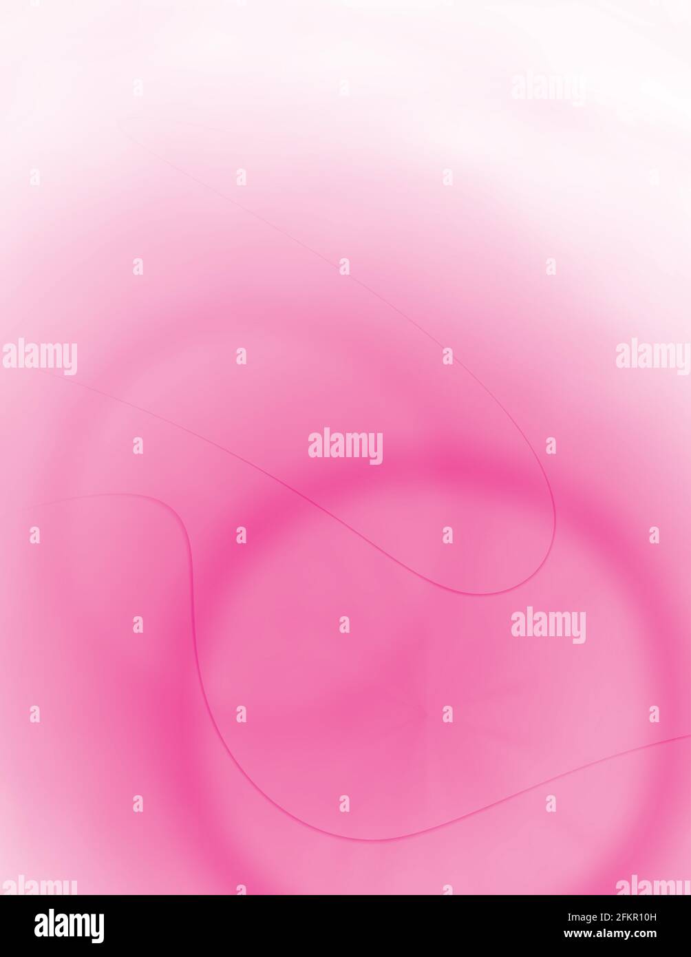 Abstract pink blurred background with thin wavy lines and transparent ...