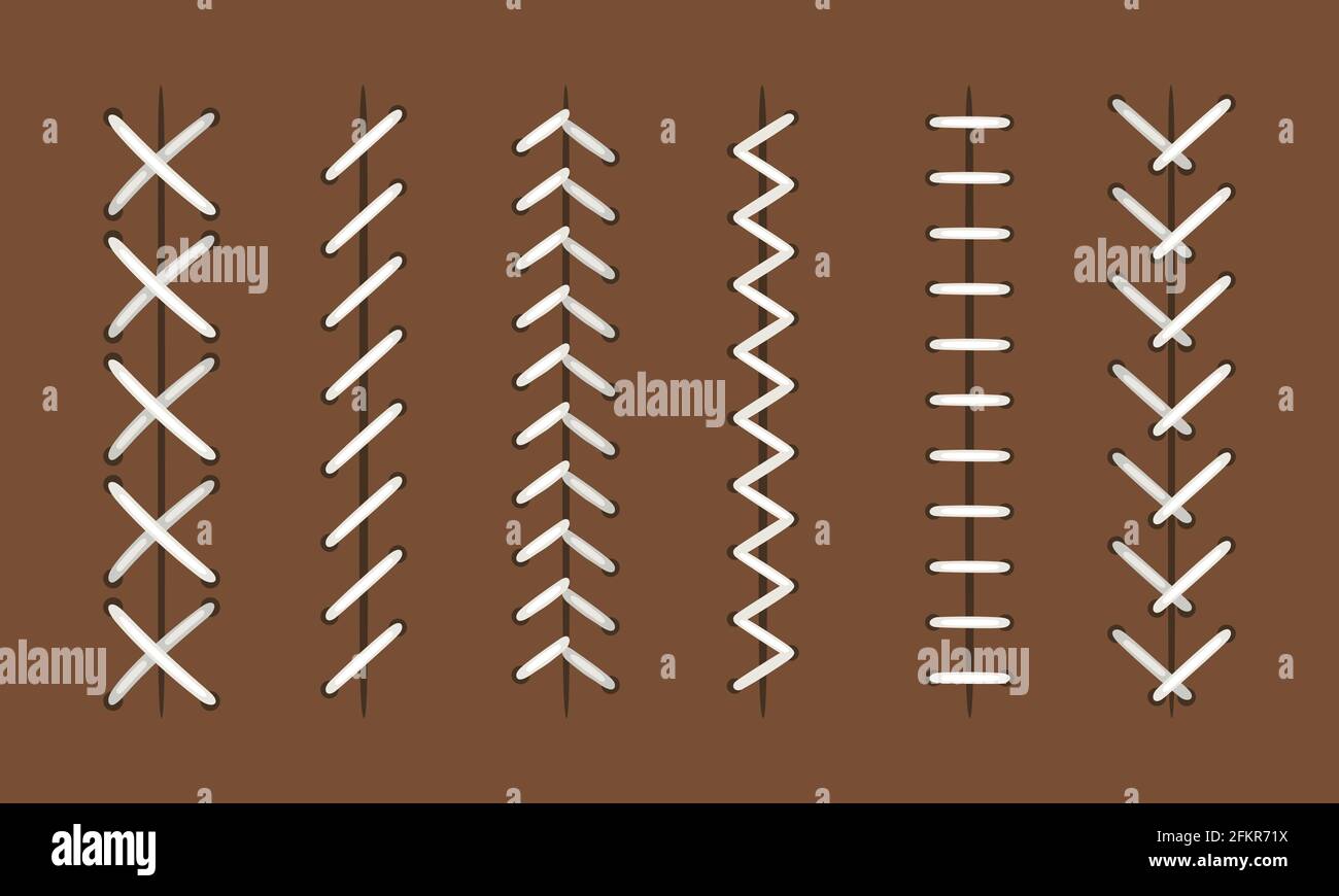 Leather cutting Stock Vector Images - Alamy