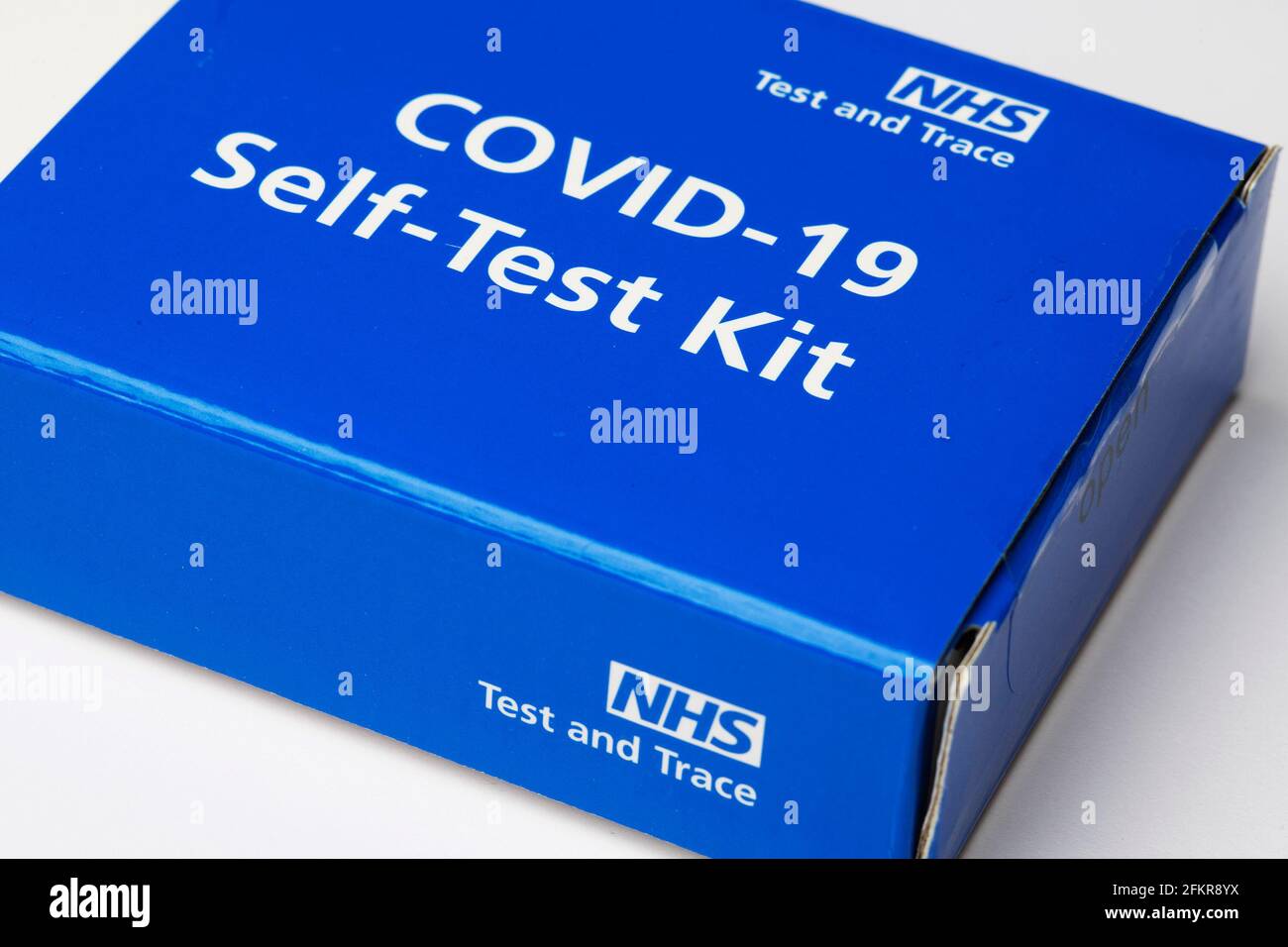 UK NHS Lateral flow test kits Stock Photo Alamy