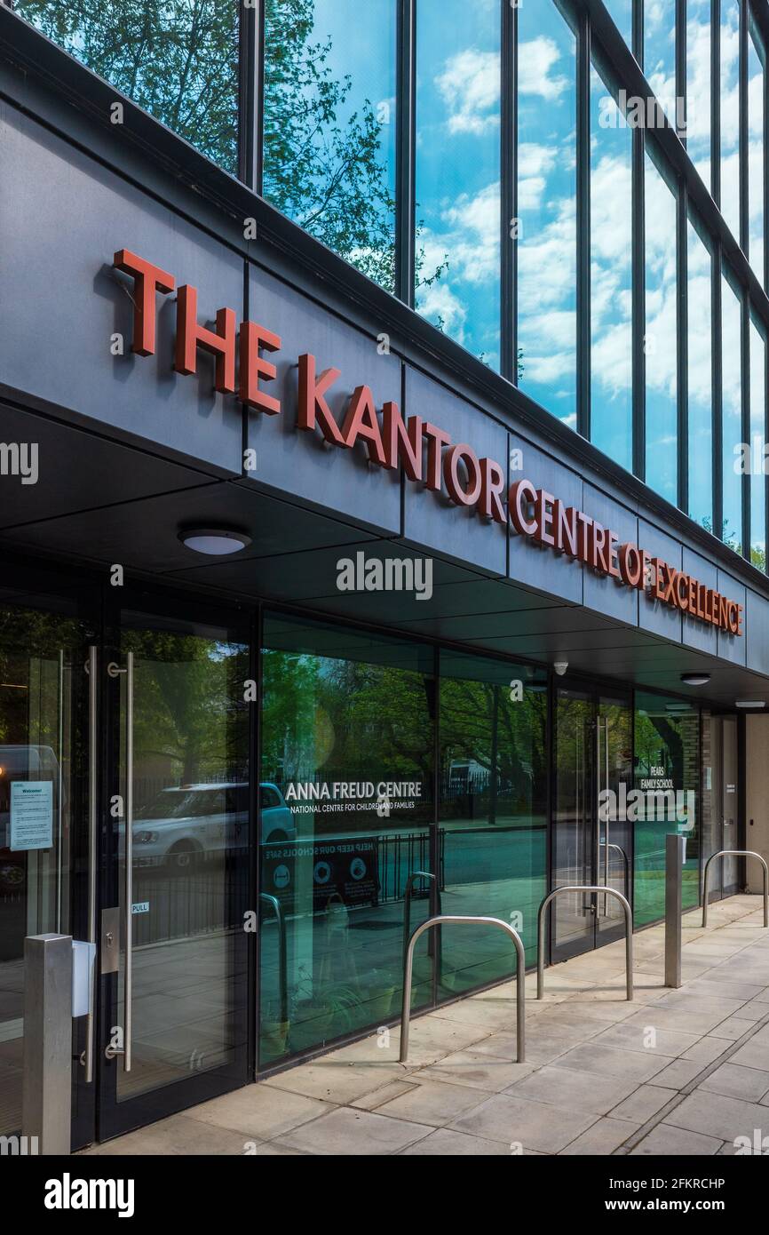 The Anna Freud Centre Kantor Centre of Excellence  - houses the Anna Freud Centre & the Pears Family School. Architects Penoyre and Prasad Opened 2019. Stock Photo