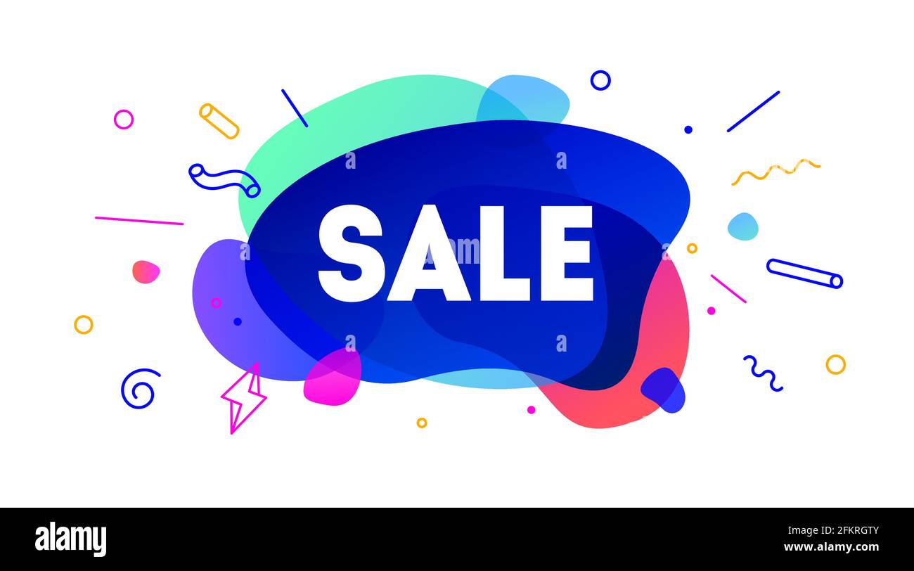 Sale, speech bubble. Banner, poster, speech bubble Stock Vector