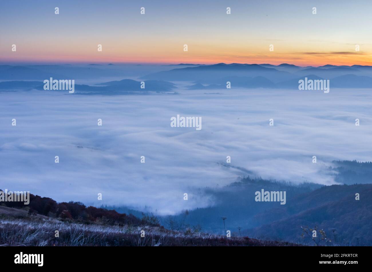 Wavy mountain ridge. Waves from the mountains. Wavy texture of the ...