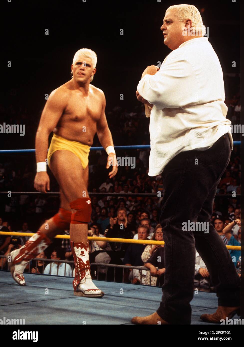 Dustin Rhodes 90 Dustin Dusty Rhodes 1993 By John Barrett/PHOTOlink Stock Photo - Alamy