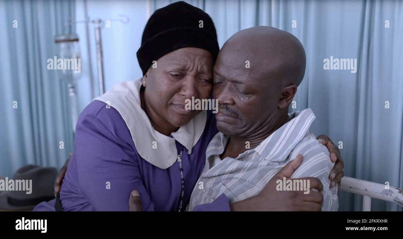 POPPIE NONGENA, from left Clementine Mosimane, Chris Gxalaba, 2019