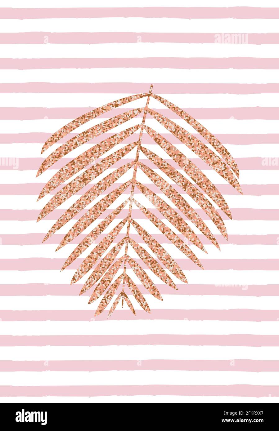 Vector illustration Rose gold seamless pattern Stock Vector Image & Art ...