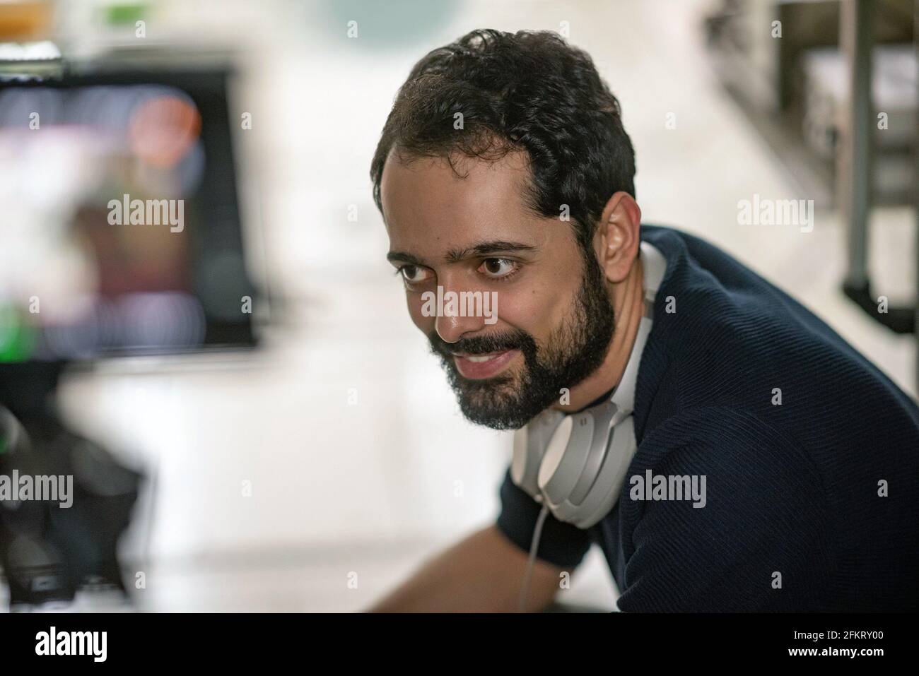 STOWAWAY, director Joe Penna, on set, 2021. ph Jurgen Olczyk