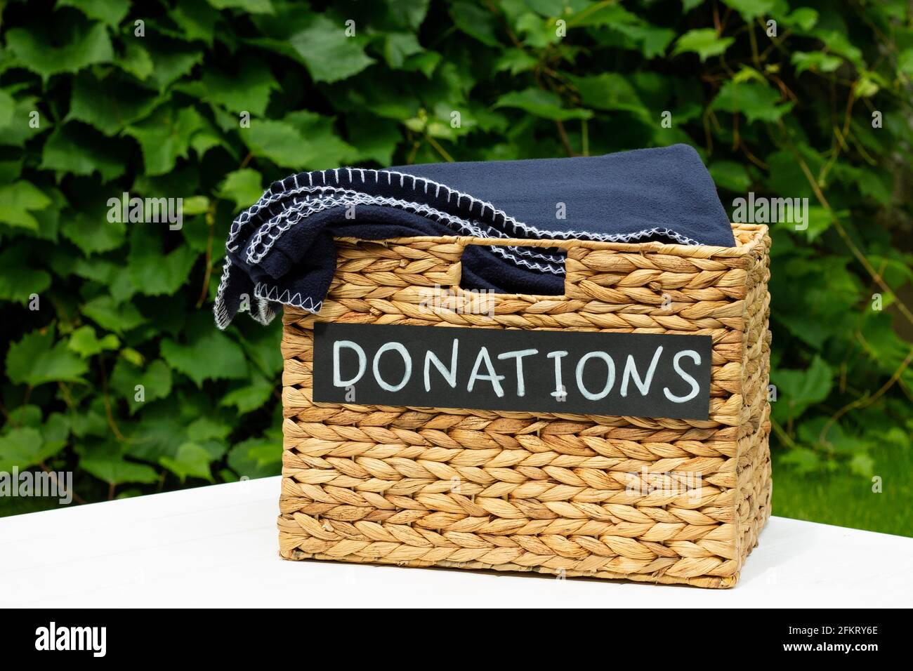 Clothing Donation Box High Resolution Stock Photography and Images Alamy