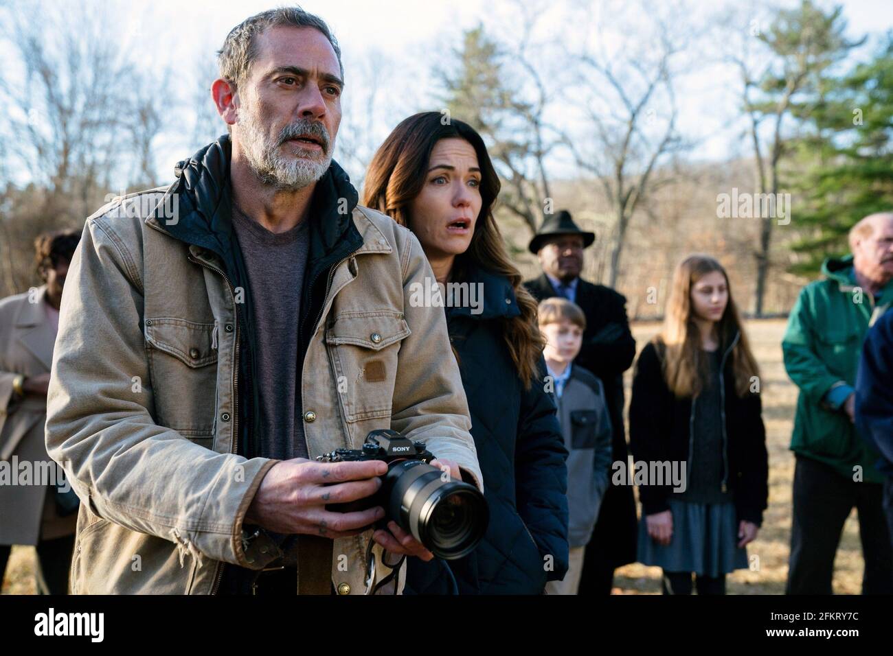 The Unholy From Left Jeffrey Dean Morgan Katie Aselton 2021 Ph Dana Starbard © Screen 