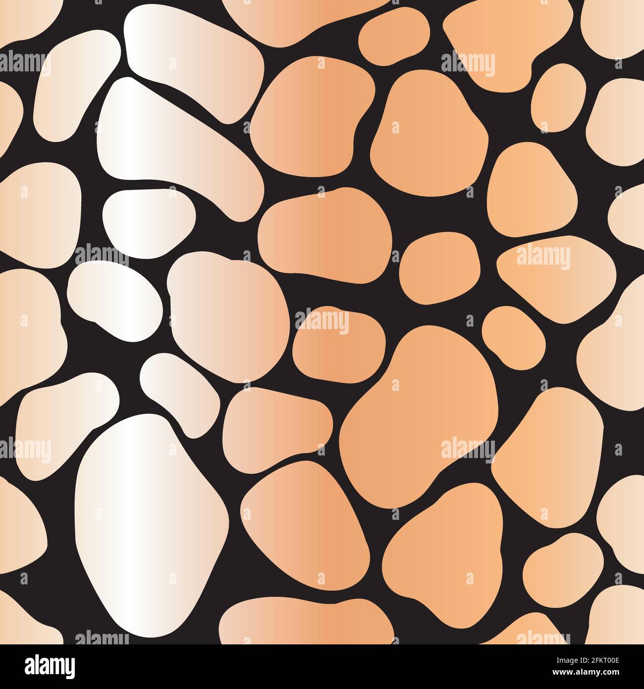 Vector illustration Abstract gold seamless pattern Stock Vector